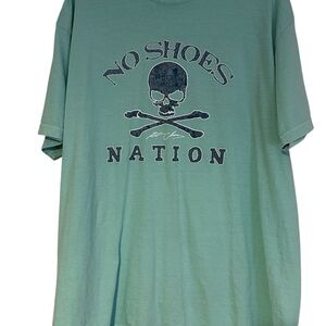 Kenny Chesney No Shoes Nation Green Shirt